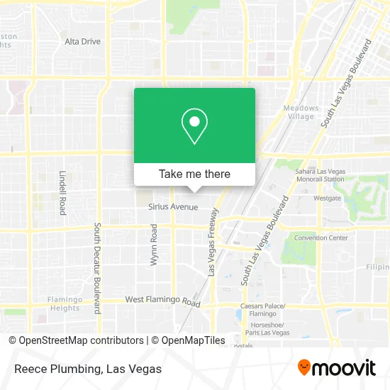 Reece Plumbing map