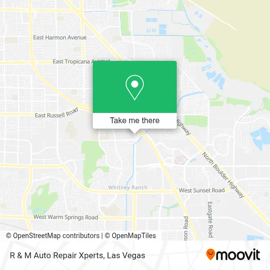 R & M Auto Repair Xperts map