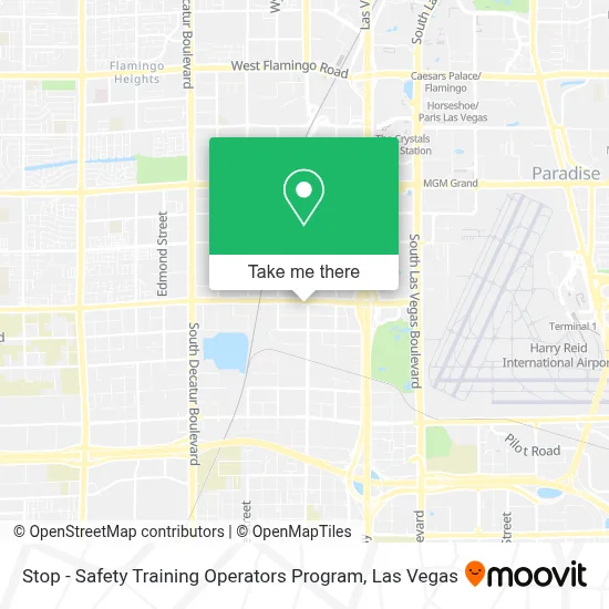 Stop - Safety Training Operators Program map
