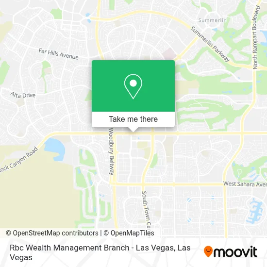 Rbc Wealth Management Branch - Las Vegas map