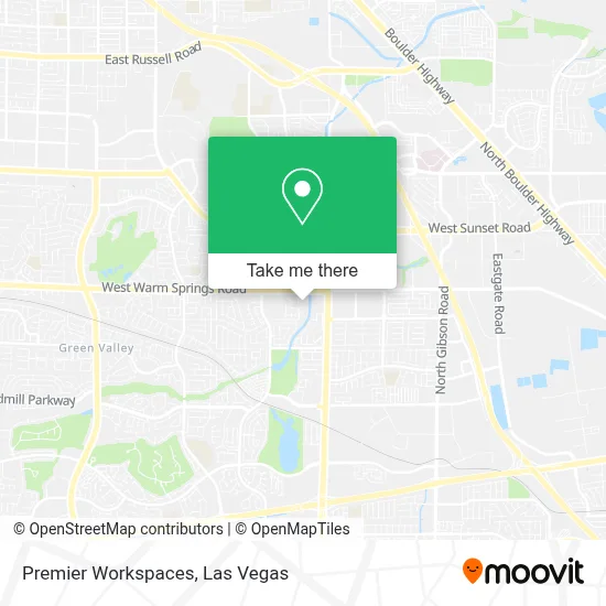 Premier Workspaces map