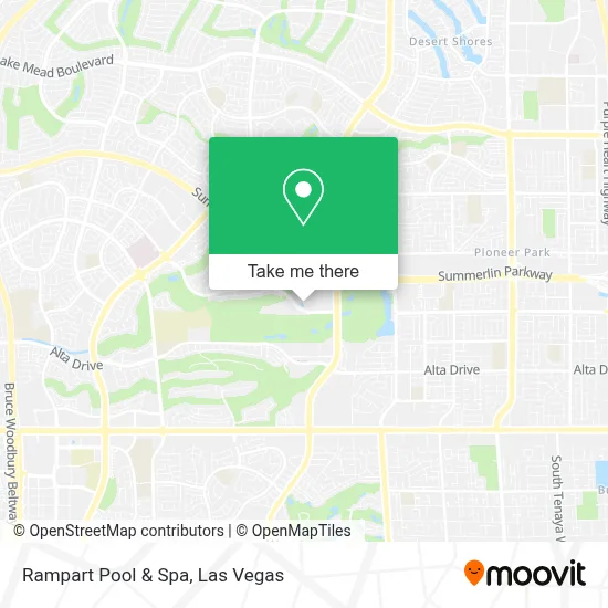 Rampart Pool & Spa map