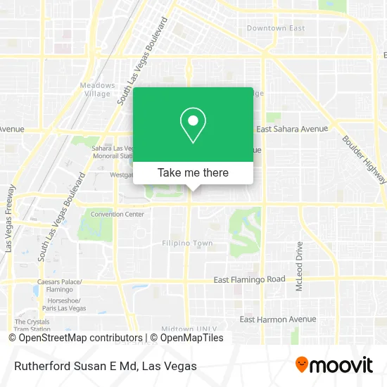 Rutherford Susan E Md map