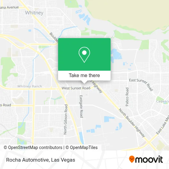 Rocha Automotive map