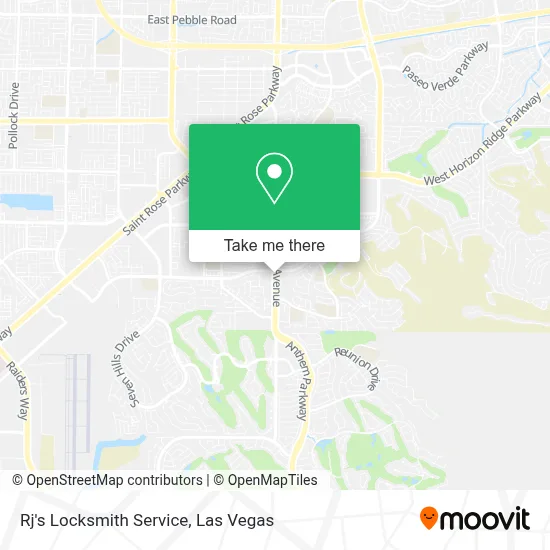 Rj's Locksmith Service map