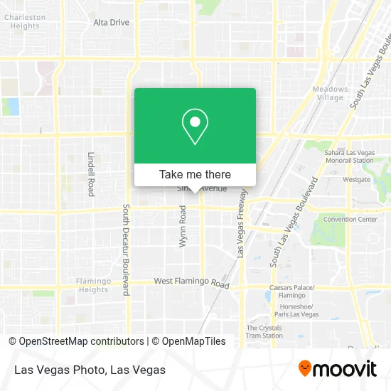 Las Vegas Photo map