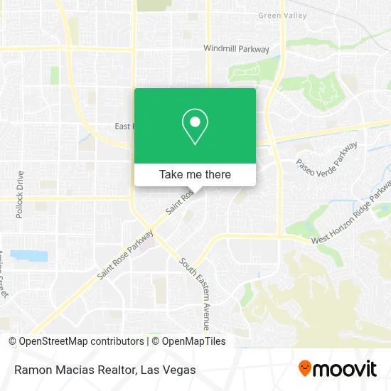 Ramon Macias Realtor map