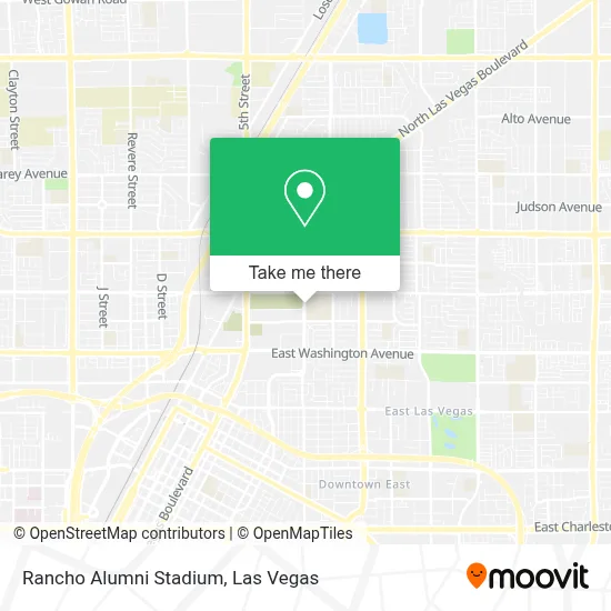 Rancho Alumni Stadium map