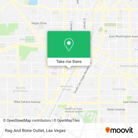 Rag And Bone Outlet map