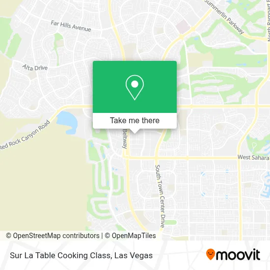 Sur La Table Cooking Class map