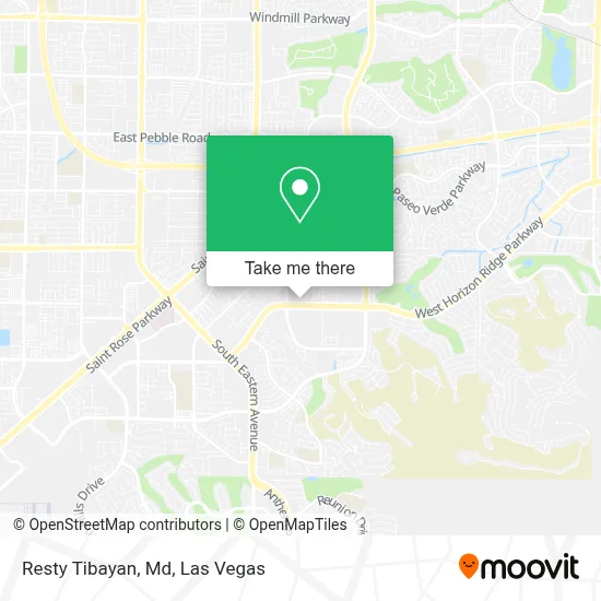 Resty Tibayan, Md map
