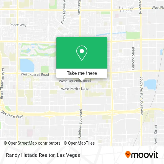 Randy Hatada Realtor map