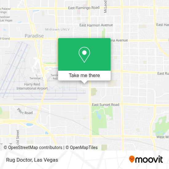 Rug Doctor map