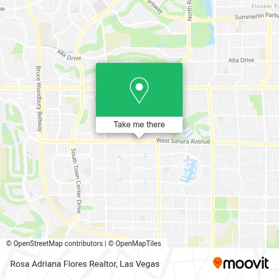 Rosa Adriana Flores Realtor map