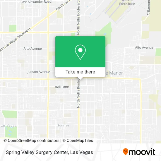 Spring Valley Surgery Center map