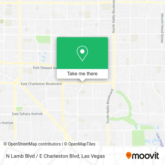 Mapa de N Lamb Blvd / E Charleston Blvd