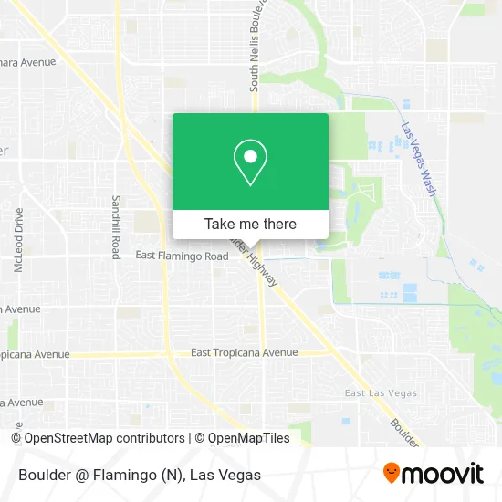 Boulder @ Flamingo (N) map