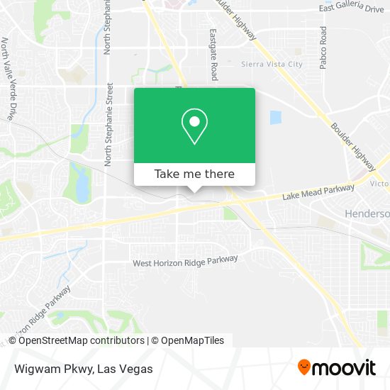 Mapa de Wigwam Pkwy