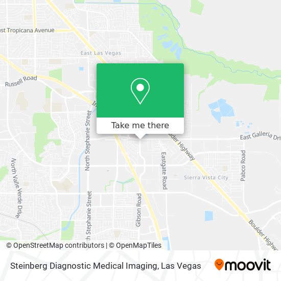 Steinberg Diagnostic Medical Imaging map