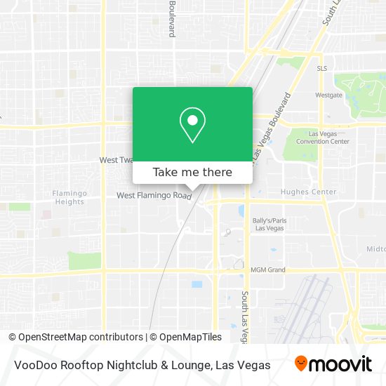 VooDoo Rooftop Nightclub & Lounge map