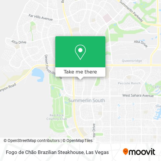 Fogo de Chão Brazilian Steakhouse map