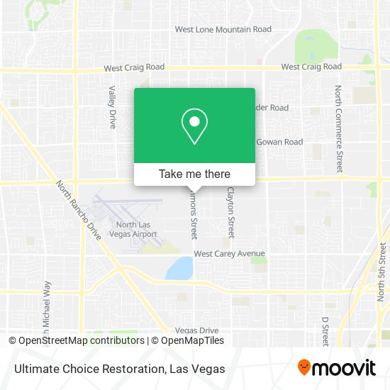 Mapa de Ultimate Choice Restoration