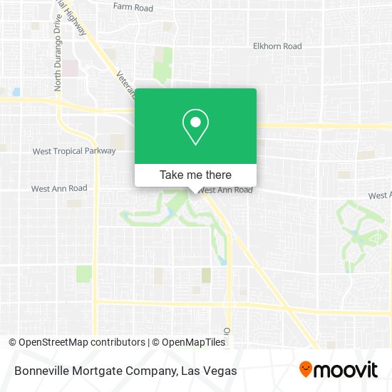 Bonneville Mortgate Company map