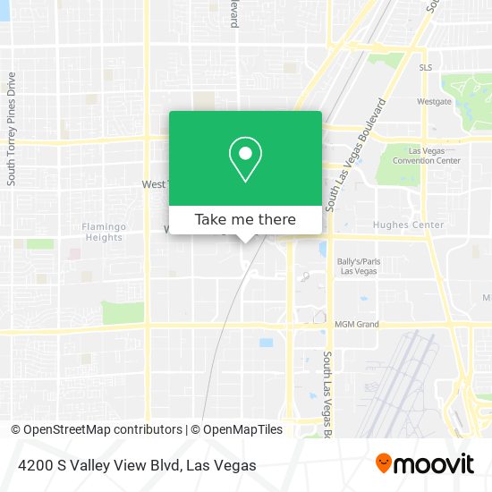 4200 S Valley View Blvd map