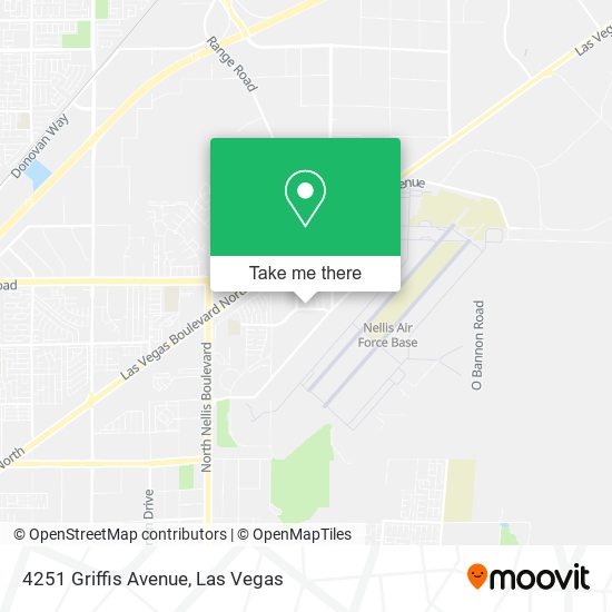 Mapa de 4251 Griffis Avenue