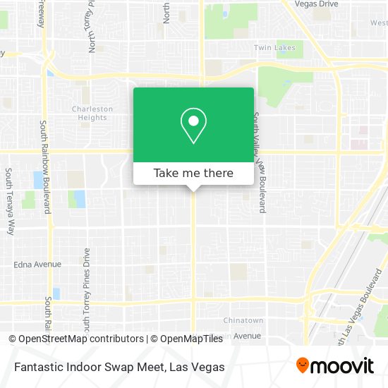 Mapa de Fantastic Indoor Swap Meet