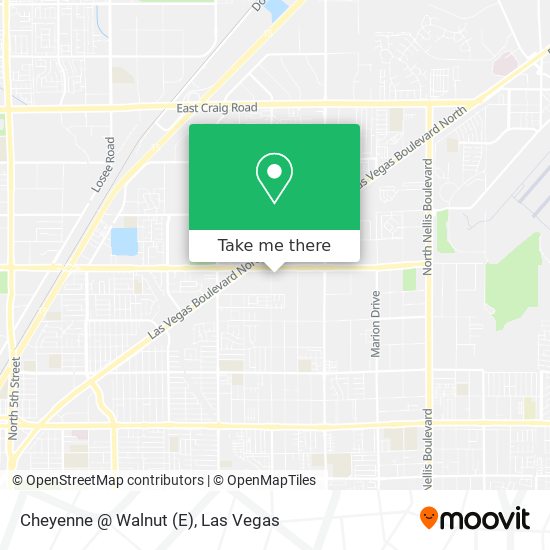 Mapa de Cheyenne @ Walnut (E)
