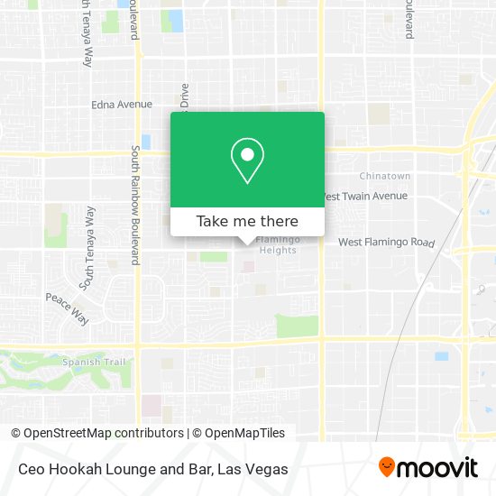 Ceo Hookah Lounge and Bar map