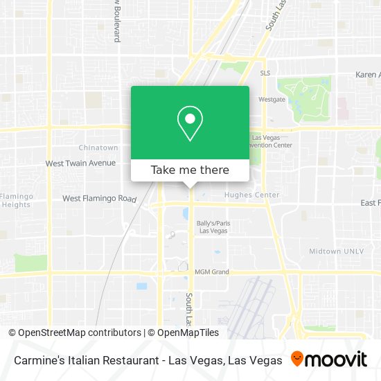 Carmine's Italian Restaurant Las Vegas