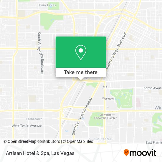 Mapa de Artisan Hotel & Spa