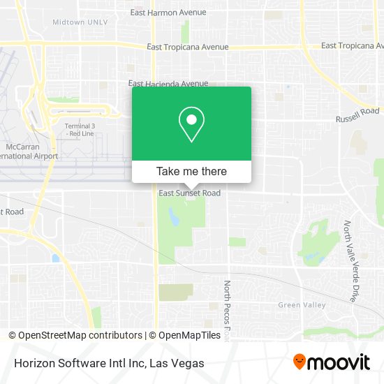 Horizon Software Intl Inc map