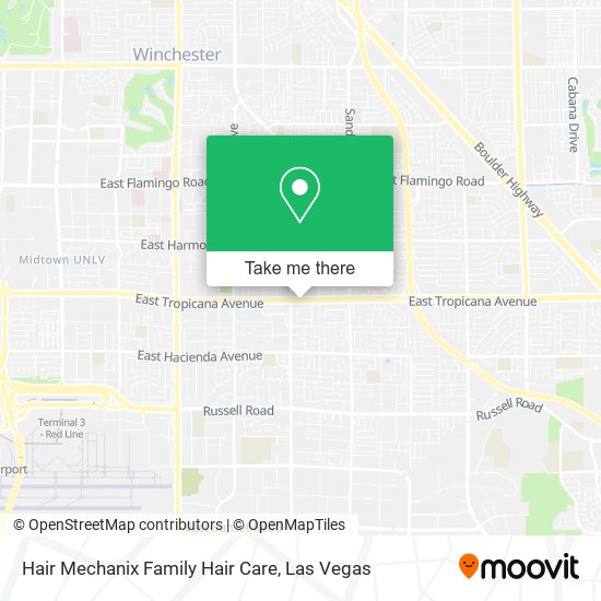Hair Mechanix Family Hair Care map