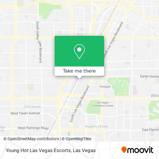 Mapa de Young Hot Las Vegas Escorts