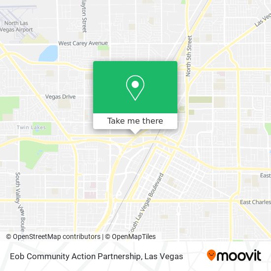 Eob Community Action Partnership map