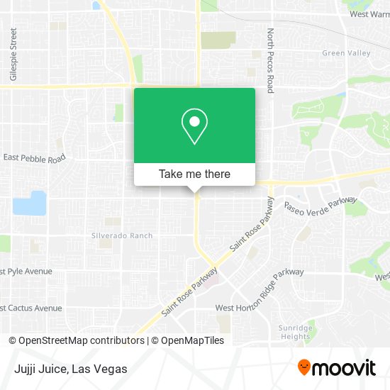 Mapa de Jujji Juice