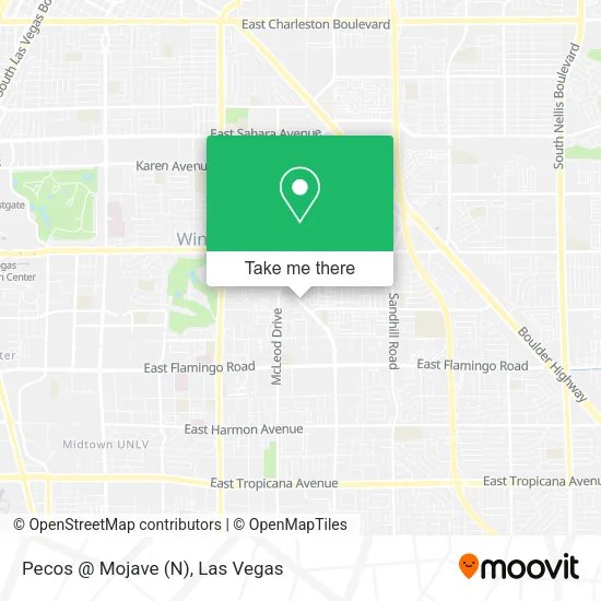 Pecos @ Mojave (N) map