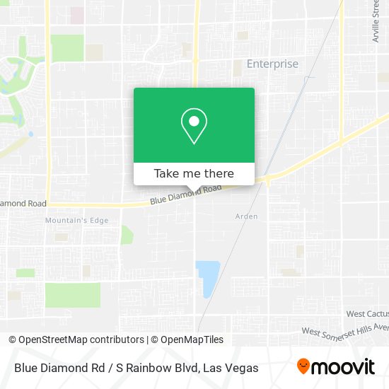 Blue Diamond Rd / S Rainbow Blvd map