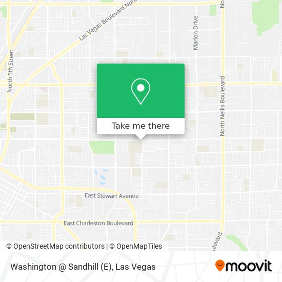 Washington @ Sandhill (E) map