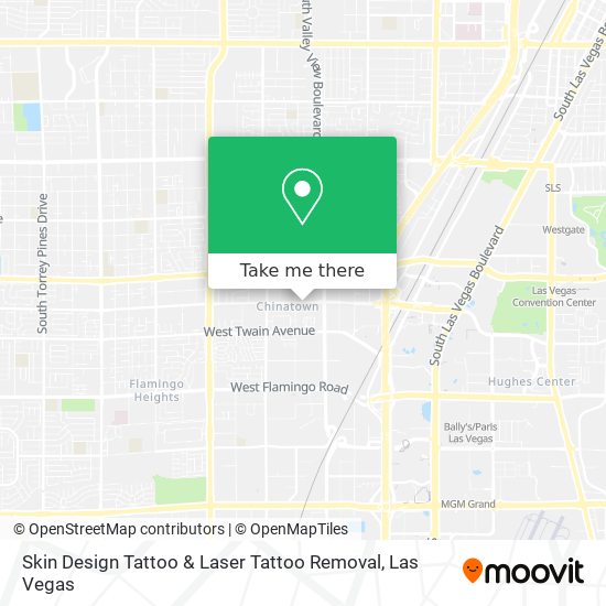 Skin Design Tattoo & Laser Tattoo Removal map