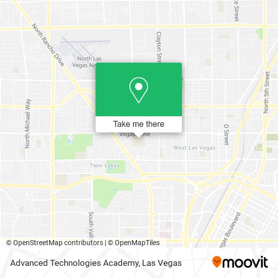 Mapa de Advanced Technologies Academy