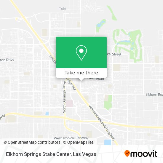 Elkhorn Springs Stake Center map