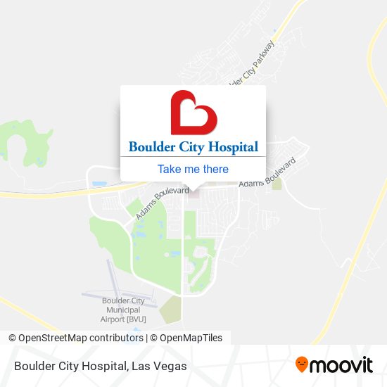 Mapa de Boulder City Hospital