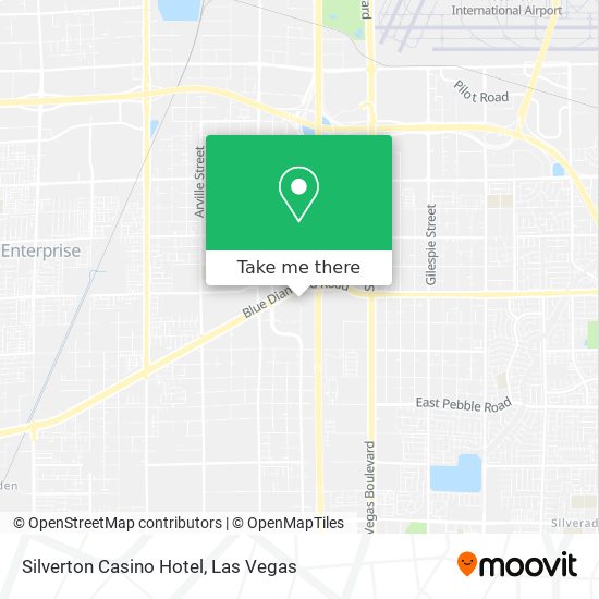 Silverton Casino Hotel map