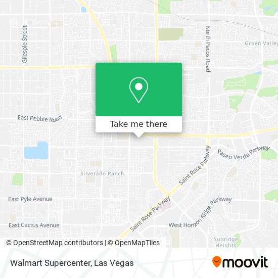 Cómo llegar a Walmart Supercenter en Paradise en Autobús?