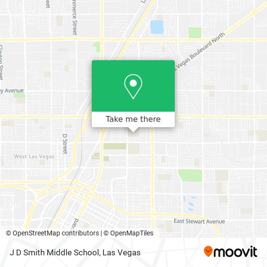 J D Smith Middle School map