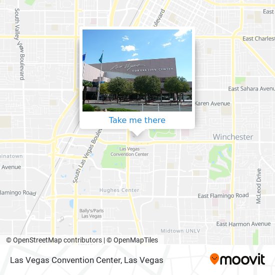 How to get to Las Vegas Convention Center in Winchester by Bus?
